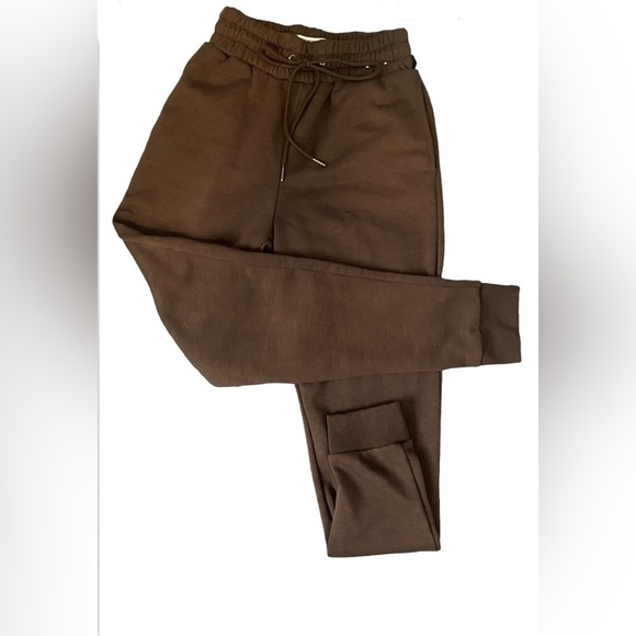 Mom styled baggy sweatpants. Lazy, streetwear extra small, thick band Urban. - Picture 1 of 6